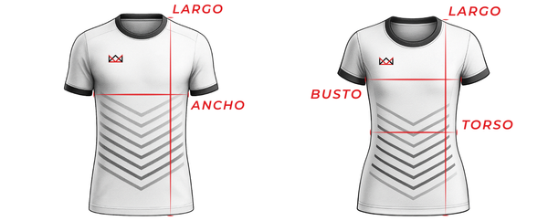 Cómo medir camiseta