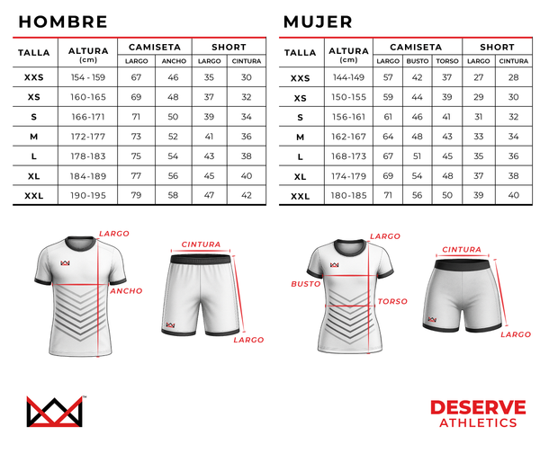 Confirma tu talla